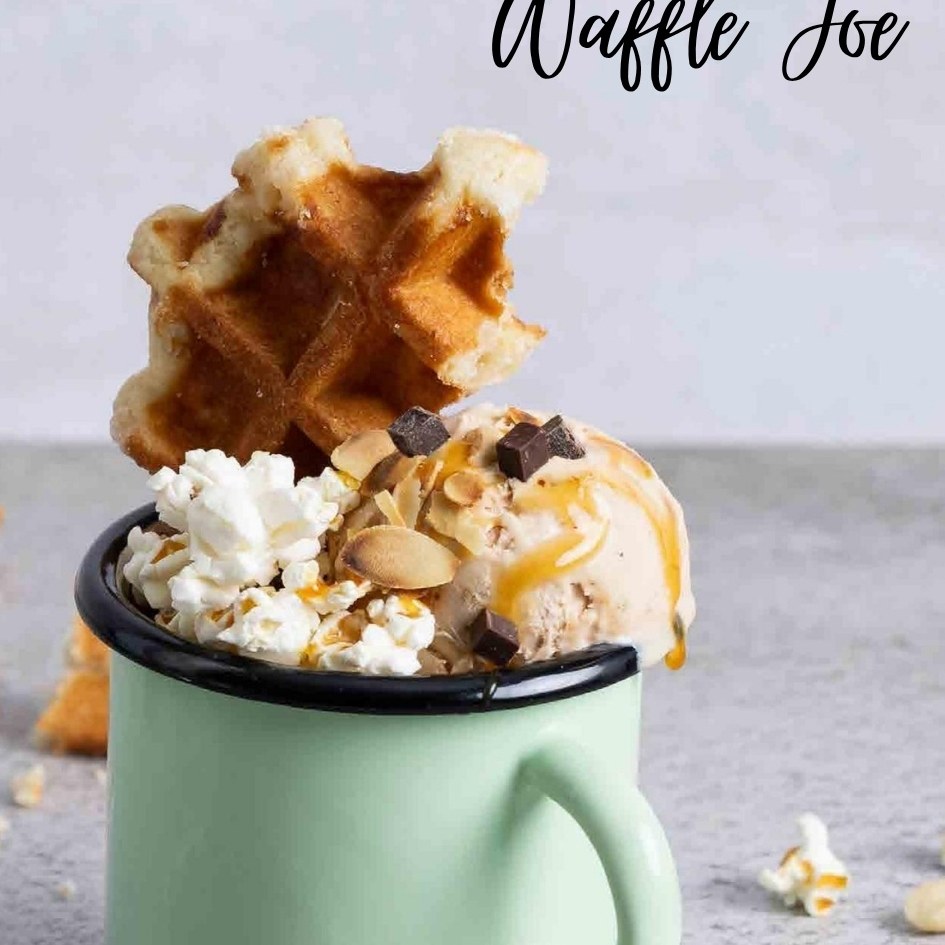 Waffle Joe sundae at Isabella Café